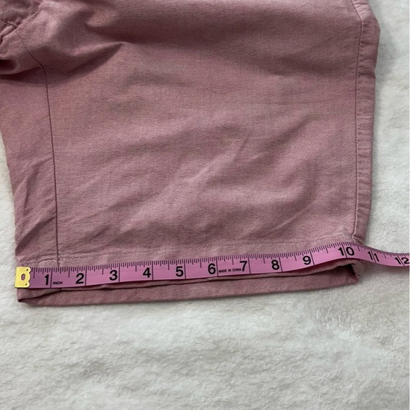 Jos. A. Bank 1905 Men’s Size 38 Oxford Pink Flat Front Shorts Contemporary Style - Picture 9 of 12